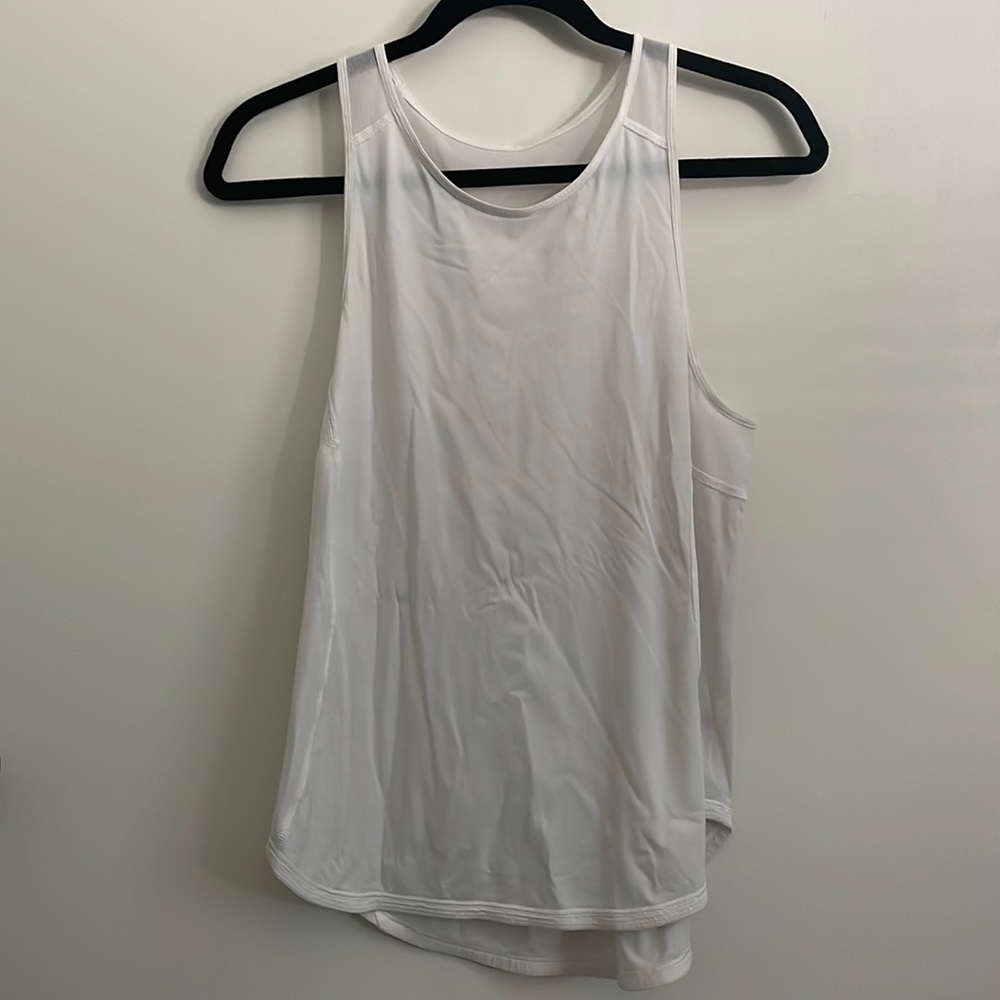 White Lululemon Tank Top